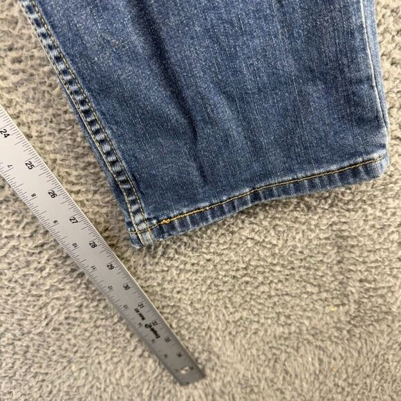 Levi's Jeans Men's 32x30 Blue Denim Medium Wash Faded Whisker Straight Red Tab - Picture 3 of 11